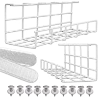 Los mejores  - Bandeja Organizadora Cables para Debajo de la Mesa o Escritorio – Organiza sin Nudos los Cables de tu Ordenador - para…